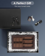 Watch Jewelry Box Organizer, 6-Slot 2-Layer Watch Case and Sunglasses Storage - Image 7