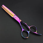 6-Inch Left Handed Hairdresser Hairdresser Scissors Set (6 inches, 2 Pieces-C)