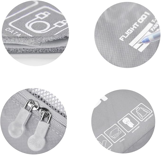 Packing Cubes Set Travel Luggage Organizers Suitcase Lightweight Accessories - Image 5