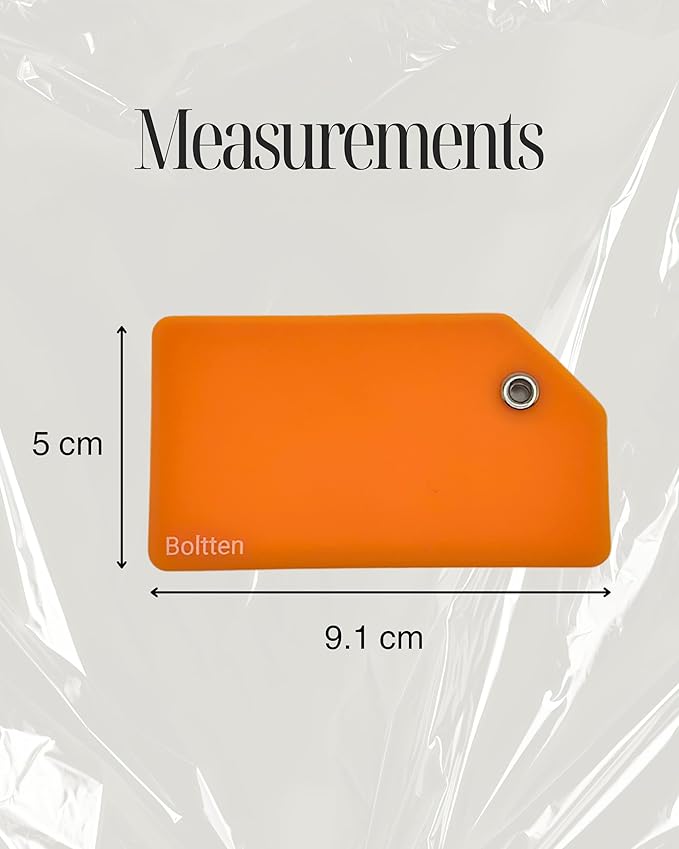 5 Pack Silicone Luggage Tag - Image 5