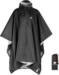 ANYOO Hooded Rain Poncho for Adults Waterproof Lightweight Rain Coat for Men by Anyoo