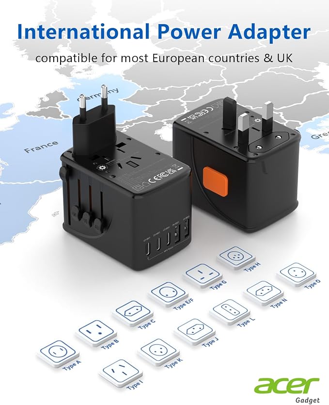 Acer Universal Travel Plug Adapter - Image 2