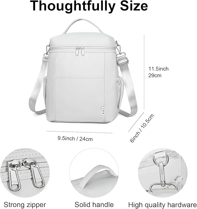 NOL Natural Organic Lifestyle Insulated Lunch Bags - Image 3