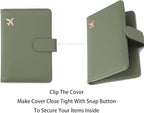 Melsbrinna Premium Leather Passport Holder Covers Case, Waterproof Rfid - Image 3