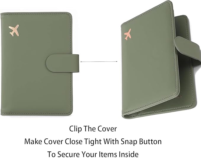 Melsbrinna Premium Leather Passport Holder Covers Case, Waterproof Rfid - Image 3