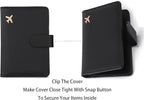 Melsbrinna Premium Leather Passport Holder Covers Case, Waterproof Rfid - Image 5