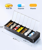 HEIYING 7 Days Pill Organizer - Image 6