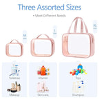 PACKISM Clear Toiletry Bags, 3 Pack Clear Makeup Bags - Image 6