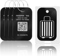 Smart Luggage Tags with QR Code Location Display by PIKEEPER