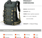 MOUNTAINTOP Hiking Backpack 35L Travel Backpack Lightweight Daypack - Image 2