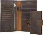 CONTACTS Full Grain Leather Family Passport Holder by CONTACTS