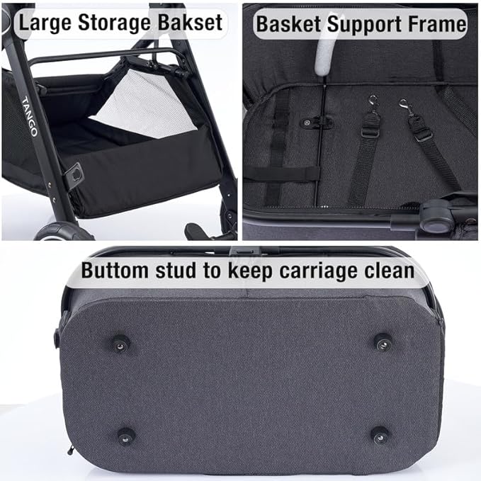 Tango Pet Stroller, 2 in 1 Dog Stroller - Image 6