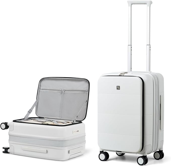 Hanke Hardside Expandable Carry On Luggage, 20 Inch Top Opening Trunk Luggages by Hanke