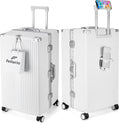 feilario 29in Super Large Captain Aluminum Frame Hardside Spinner Wheels Luggage by feilario