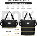 Travel Duffel Bag, Sports Tote Gym Bag, Shoulder Weekender Overnight Bag - Image 3