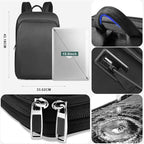 ZINMARK Slim Expandable 15 15.6 16 Inch Laptop Backpack Anti Theft Travel - Image 2
