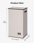 SOLEDI Laundry Hamper with Lid 100L Large & Tall Collapsible Laundry Basket - Image 7