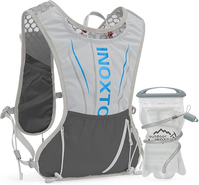 Running Hydration Vest for Men Women Water Backpack for Running 3L Running by IX+INOXTO