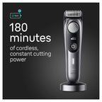 Braun All-in-One Men's Shaving Kit Series 9 9440, 13-in-1 Beard, Face, Nose, Ear Trimmer, Hair Clippers, Body Groomer and Manscaping, Holiday Gifts for Men