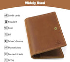 Jack&Chris Genuine Leather Passport Holder - Image 5