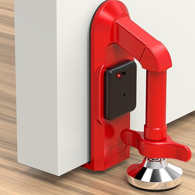 Portable Alarm Door Stopper, New Door Stop Alarm, Portable Travel Anti Theft by Unknown