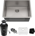 KRAUS Standart PRO™ 23-inch 16 Gauge Undermount Single Bowl Stainless Steel by KRAUS