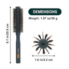 VESS Salon Roll Brush Professional Use PRO-200 For Short Hair and Medium Hair-D42 mm-Made in Japan