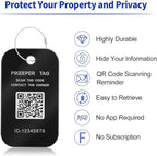Smart Luggage Tags with QR Code Location Display - Image 2