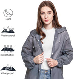 Rain Coats - Reusable EVA Rain Ponchos - Image 6