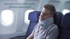 Travel Neck Pillow for Airplane Chin Support Memory Foam Machine Washable for - Image 7