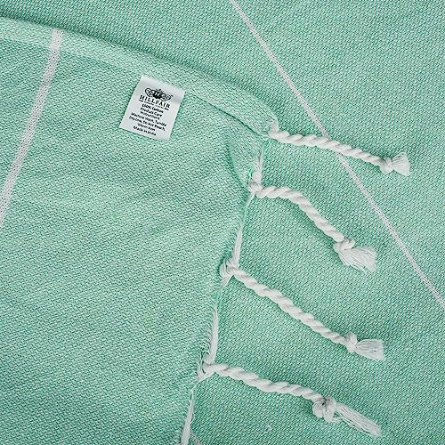 Cotton Turkish Beach Towels (39 x 72 inch ( Beach towel - 4 PACK ) / Mint)