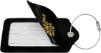 2PC Custom Luggage Tags Personalized Leather Luggage Tag - Image 2