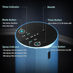 Waterless Essential Oil Diffuser Aromatherapy Scent Diffusers for Home Large Room, Bedroom, Car, Office, Desk, Battery Operated Mini Portable Air Freshener (Blue)