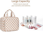 Narwey Hanging Toiletry Bag for Women Travel Makeup Bag Organizer Toiletries - Image 7