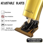 Supreme Trimmer T Shaper Men’s Barber Trimmer | 90 Min Run Time, Low Noise & Vibration | Liner Trimmer for Sensitive Skin, Autistic Kids & Elderly | ST5200