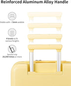 aji Expandable Top Opening 24 Inch Checked Luggage - Image 7