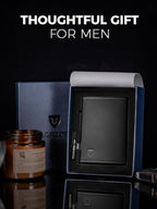 LORZOR Wallet for Men with Metal Card Holder, Pop Up Wallet, Finest Full Grain - Image 7