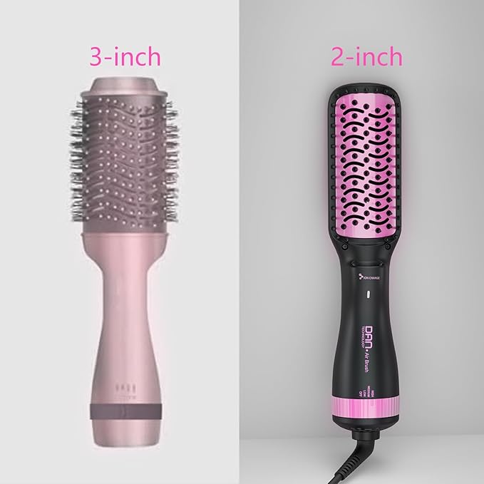 DAN Negative ion Hair Dryer Brush,Paddle Brush Blow Dryer,BlowDryerBrush,HairDryerBrush,Straightener Brush,BrushBlow dryers for Women