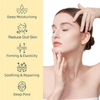 Deep Vita C Capsule Cream, Deep Vitamin C Golden Capsule Face Moisturizer, Antioxidant Protection, Reduce Wrinkles & Fine Lines, Firming Skin, Deeply Moisturizing Skin, Shrink Pores, 4.9 OZ