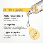 SUNGBOON EDITOR Peptide & Retinol Glass Skin Set – Copper Peptide Serum 1.35 fl oz + EGF Gold Mask (4ea) + Collagen Retinol Capsule Cream 1.69 fl oz