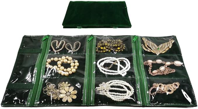 Travel Jewelry Roll Bag Portable Organizer Pouch - Image 4