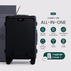Nobl Travel Carry On Luggage, Noble Zipperless Aluminum Frame PC Hard Shell - Image 8