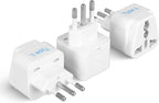 Ceptics Italy Power Adapter, Type L plug adapter, Universal Travel Adapter Chile by Ceptics
