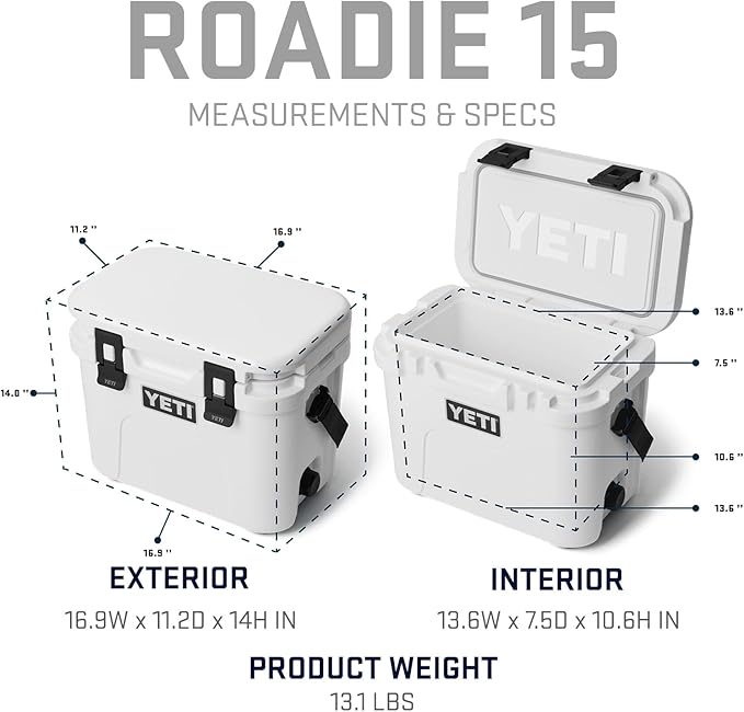 YETI Roadie 15 Hard Cooler - Image 6