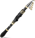 PLUSINNO Fishing Pole, Fishing Rod and Reel Combo, Telescopic Fishing Rod Kit by PLUSINNO