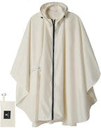 SaphiRose Unisex Rain Poncho Raincoat Hooded by SaphiRose