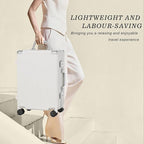 AnyZip Carry On Luggage PC+ABS Aluminum Frame Zipperless Luggage Hard Shell - Image 4