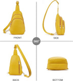 Telena Small Sling Bag for Women Leather Crossbody Fanny Packs Chest Bag for - Image 7