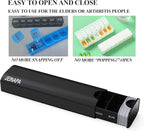 Extra Large Pill Organizer 7 Day, Aluminum Daily Pill Box, Weekly Travel Pill - Image 6