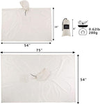 salamra Hooded Rain Poncho Waterproof Raincoat Jacket - Image 6